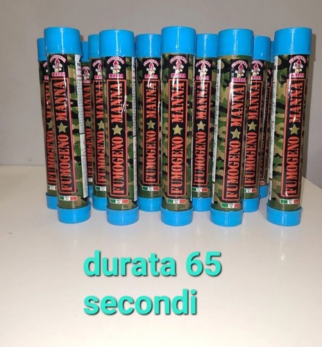 Fumogeno azzurro manna - azzurro,