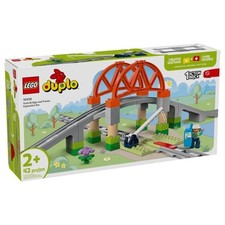 LEGO ponte e binari ferroviari