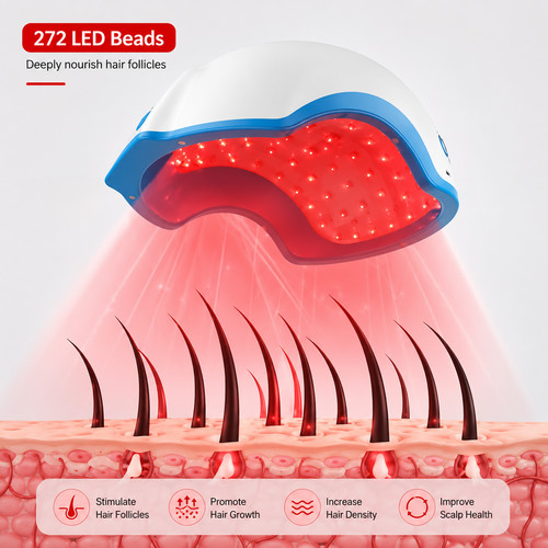 Casco terapia luce rossa - terapia,