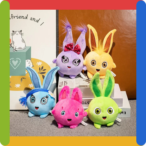 Peluche coniglietti soleggiati
