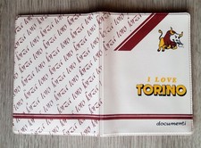 Porta documenti I love Torino F. C. Toro granata Maratona Filadelfia vintage
