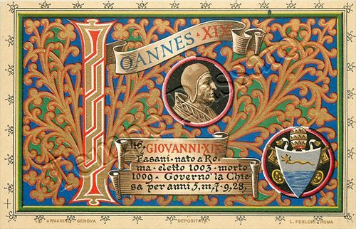 Papa giovanni xix ovvero - papa,
