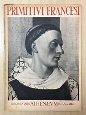 80403 Documentario Athenaeum Fotografico - Primitivi Francesi 1942 - De Agostini