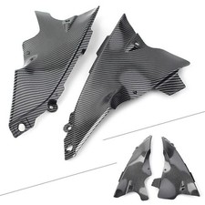 Carena copri tubo aria cruscotto anteriore Fit Yamaha YZF-R1 04-06 look fibra di carbonio