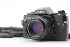 [N come nuovo] Minolta New X-700 Black Film Camera MD ROKKOR 50mm F1.7 Lens...