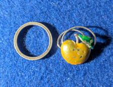 Lotto spilla mela argento 800