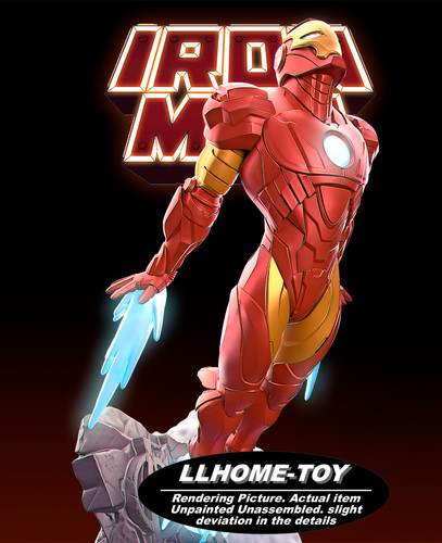 Modellino iron man battle - iron,
