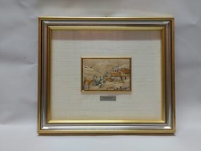 Quadro con basso rilievo - , su