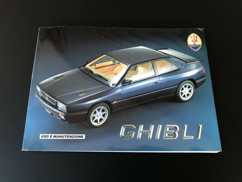 Maserati ghibli libretto uso - ghibli,