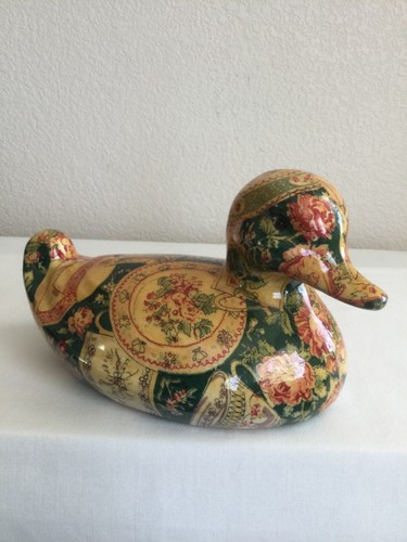 Statuina ceramica anatra