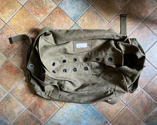 Antico zaino verde - , militare