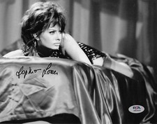 SOPHIA LOREN foto firmata