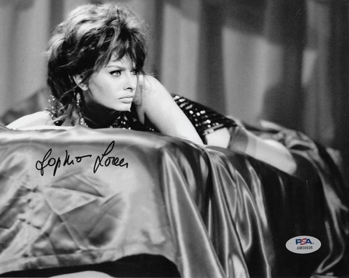 Sophia loren foto firmata - sophia,