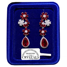 Fiore con Goccia Orecchini