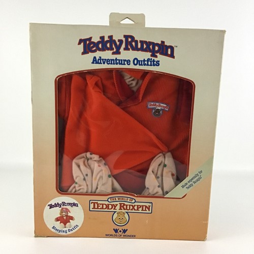 Teddy ruxpin avventura - teddy, vestiti