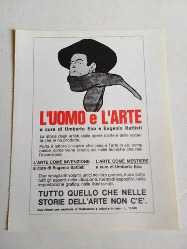 Pagina pubblicitaria epoca - pagina, d'epoca
