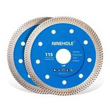 Set di 2 Disco da Taglio Diamantato 115 mm Disco diamantato per Piastrelle Gres