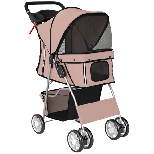 Passeggino per cani pieghevole - passeggino,