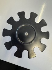 PORTA TIMBRI ROTONDO PER 10 TIMBRI. IN METALLO