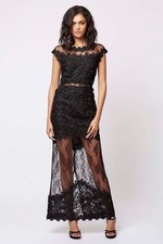 TopShop Pizzo Maxi Abito