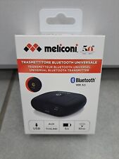 Meliconi Trasmettitore Bluetooth 5.1, Con audio analogico da 3,5mm E Digitale