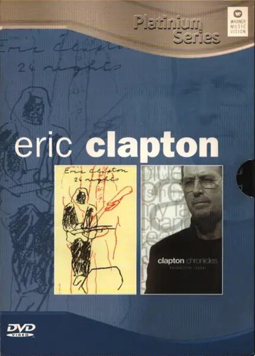 Double dvd eric clapton - clapton, 24