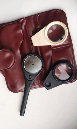 Lenti diagnostiche vintage - , per