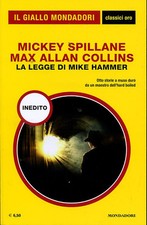 LN2- GIALLI MONDADORI CLASSICI ORO N.8 LEGGE DI MIKE HAMMER- SPILLANE COLLINS- X