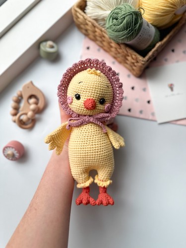 Pulcino amigurumi - pulcino,