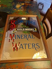 specchio pubblicitario vintage