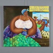 Dipinto Naif Africano 'La