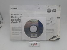 LIBRETTO ISTRUZIONI E CD ROM ORIGINALE CANON PIXMA MX320