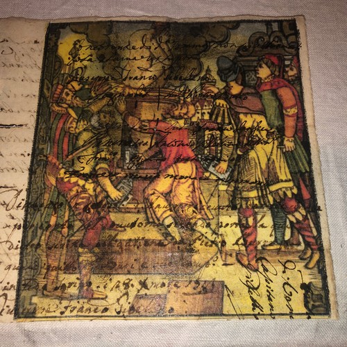 Antico manoscritto triora - antico,