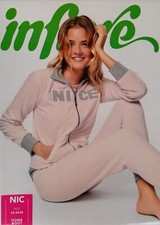 Tuta Zip Donna Cotone Infiore