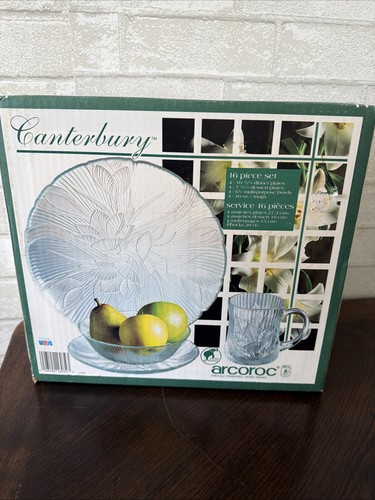 Set pezzi vintage arcoroc - 16,