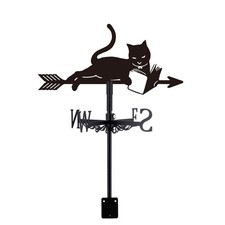 SUPERDANT Gatto Che Legge Nero