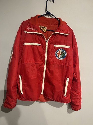 Giacca corsa vintage alfa - corsa,