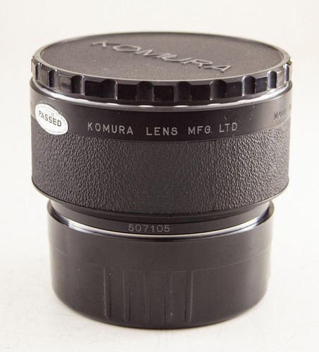 Komura lens for bronica 6x6 - lens,