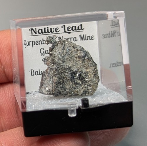 Miniatura nativa piombo - miniatura,