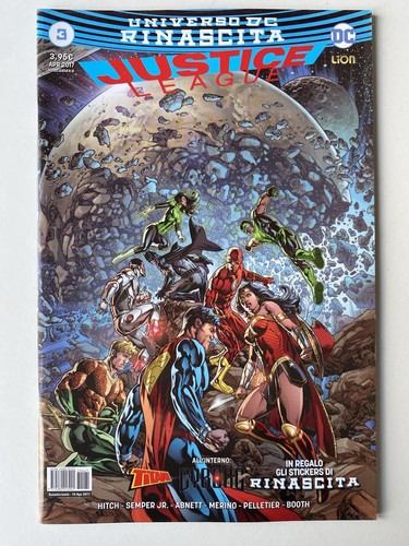Justice league rinascita - 3, con