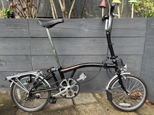 Bicicletta pieghevole Mk2 Brompton T3 1997 nero lucido - condizioni Timewarp da collezione
