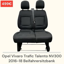 Sedile passeggero Opel Vivaro