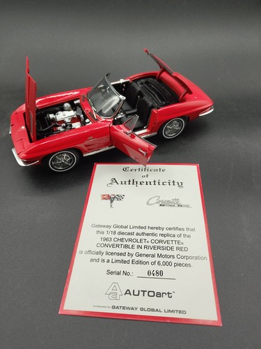 Autoart corvette c2 1963 - autoart,