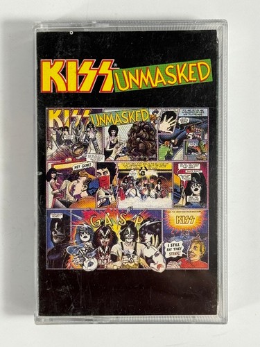 Kiss unmasked cassette 1980 - kiss,