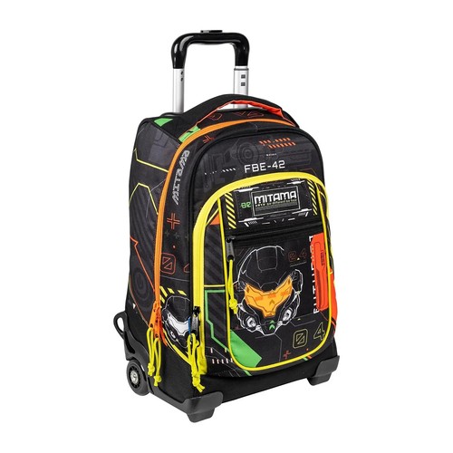 Mitama trolley scuola fluo - scuola,