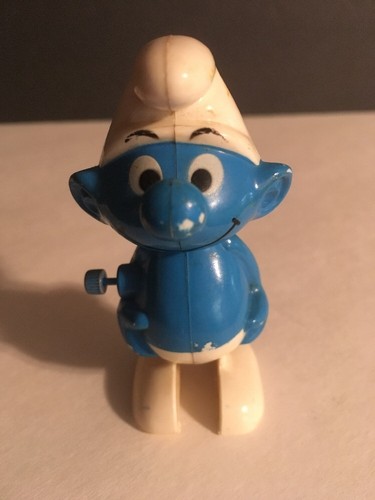 Figurina vintage 1980 puffo - vintage,