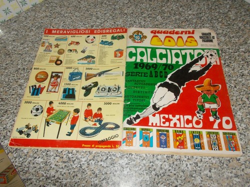 Album calciatori edis 1969 - album,