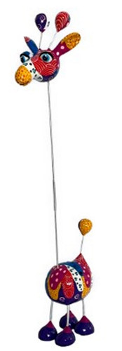 Scultura pop art giraffa - scultura,