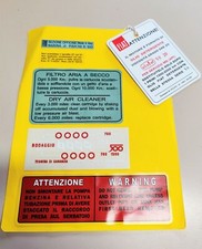 KIT ADESIVI MOTORE FIAT 500 D