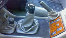 Land Rover DISCOVERY cuffie cambio freno e ridotte in vera pelle GRIGIA